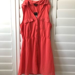 NWT Ultra Flirt Collared Dress XL